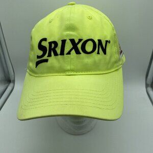 Srixon Z Star Neon Yellow Baseball Hat Cap Adjustable Strap-back Golf